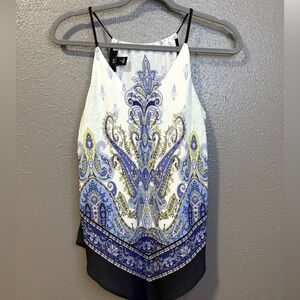 IN San Francisco Paisley Print Tank Top size S (SKU 140)